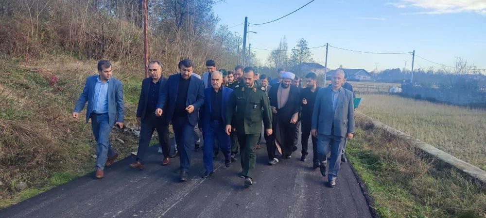 پروژه آسفالت ۲ کیلومتری خاله سرای ۵۹ بخش اسالم به بهره برداری رسید